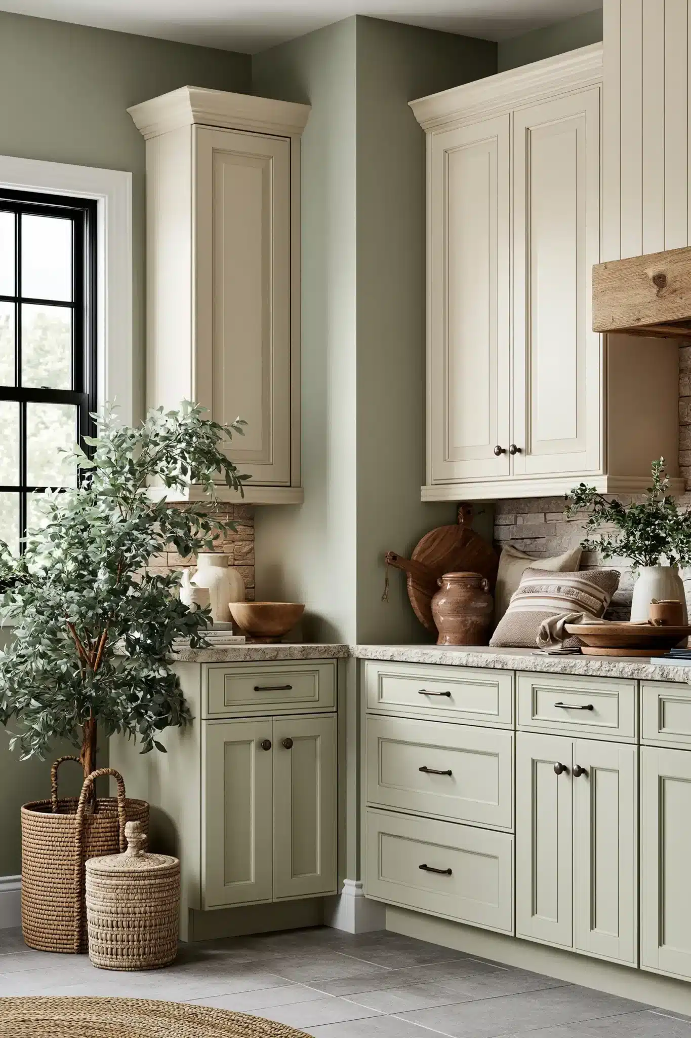 29 Sage Green and Cream Kitchen Ideas That Stay Soft 24