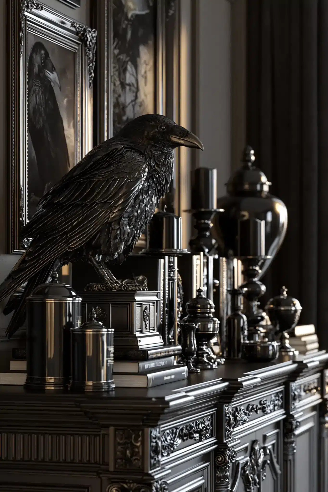 29 Gothic Home Decor Ideas That Keep the Darkness Warm 24