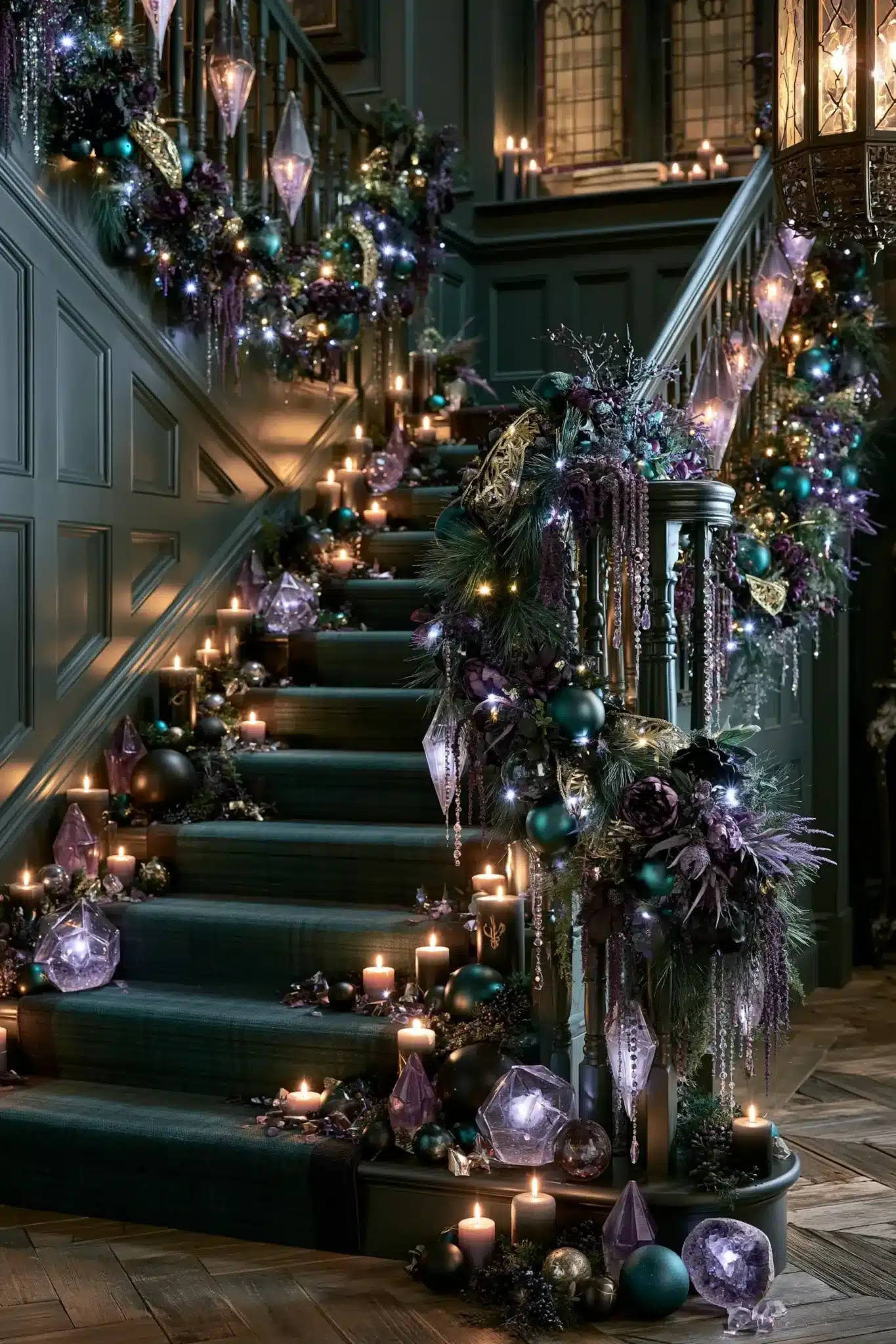 29 Halloween Staircase Decor Ideas That Skip the Cheap Stuff 24