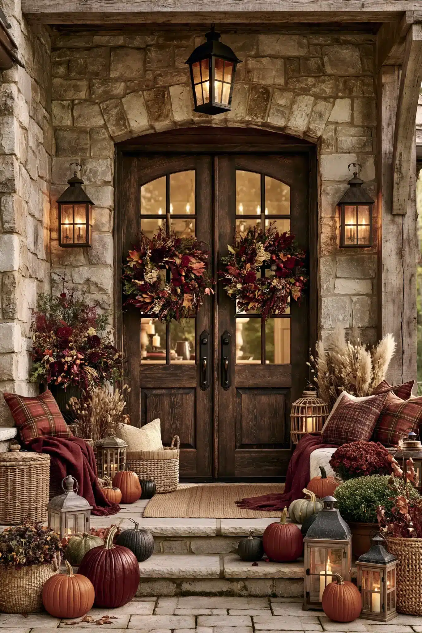 29 Halloween Porch Ideas That Look Good Before Dark 25
