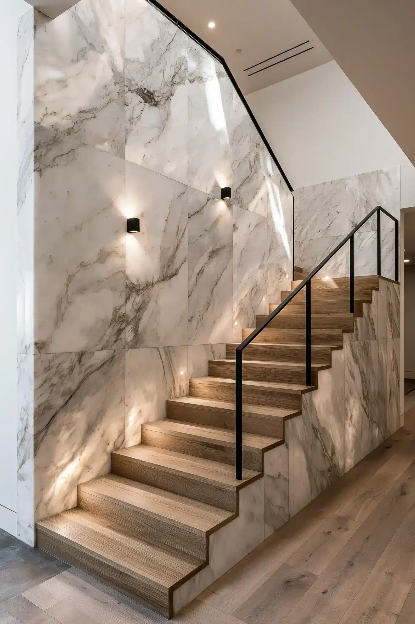 29 Staircase Wall Decor Ideas That Stop the Climb Feeling Bare 26