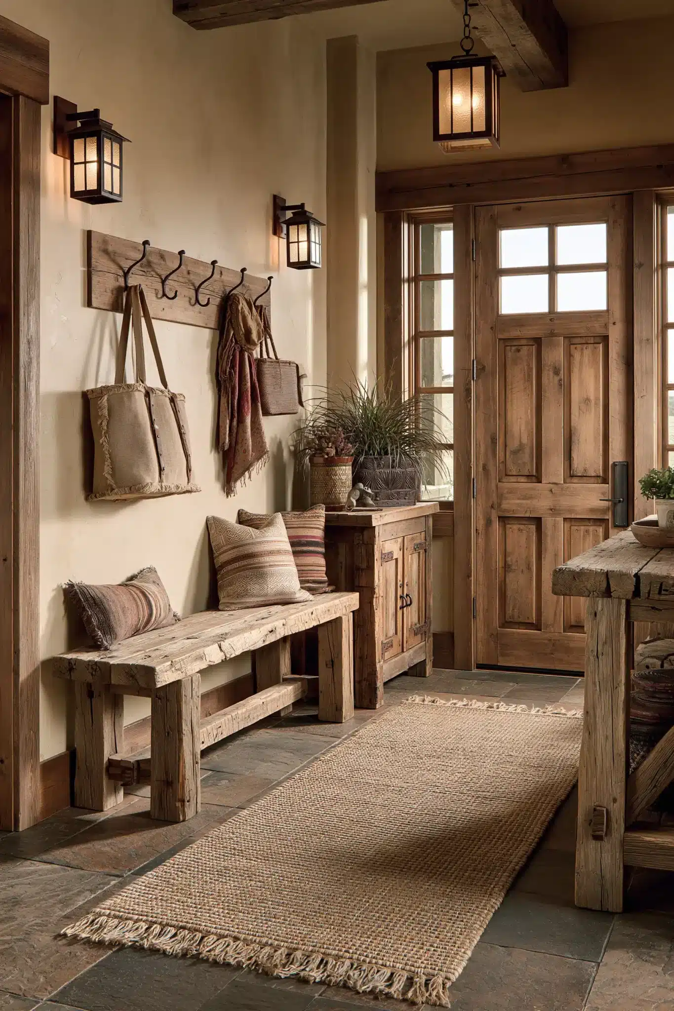 29 Western Style Home Decor Ideas with Real Weathered Wood 27
