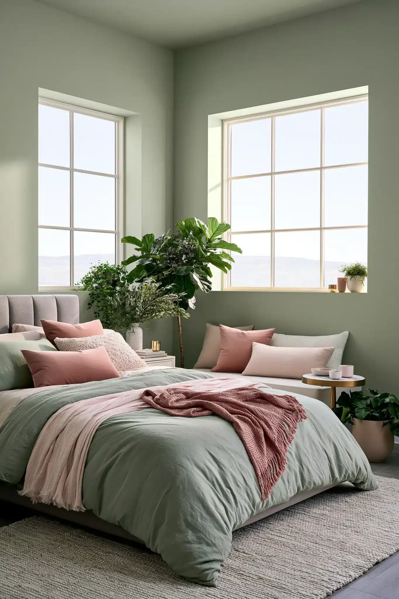 29 Sage Green and Blush Bedroom Ideas That Feel Quiet 27