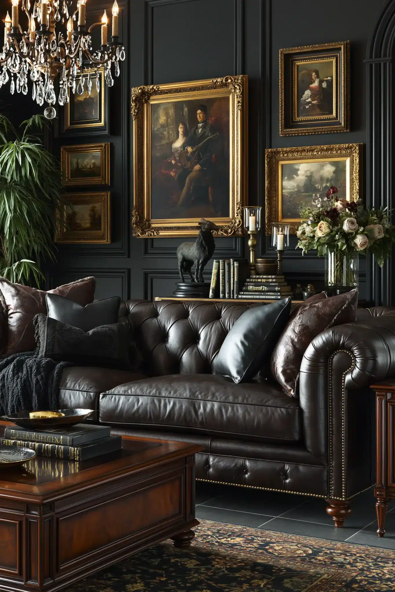 29 Gothic Home Decor Ideas That Keep the Darkness Warm 27