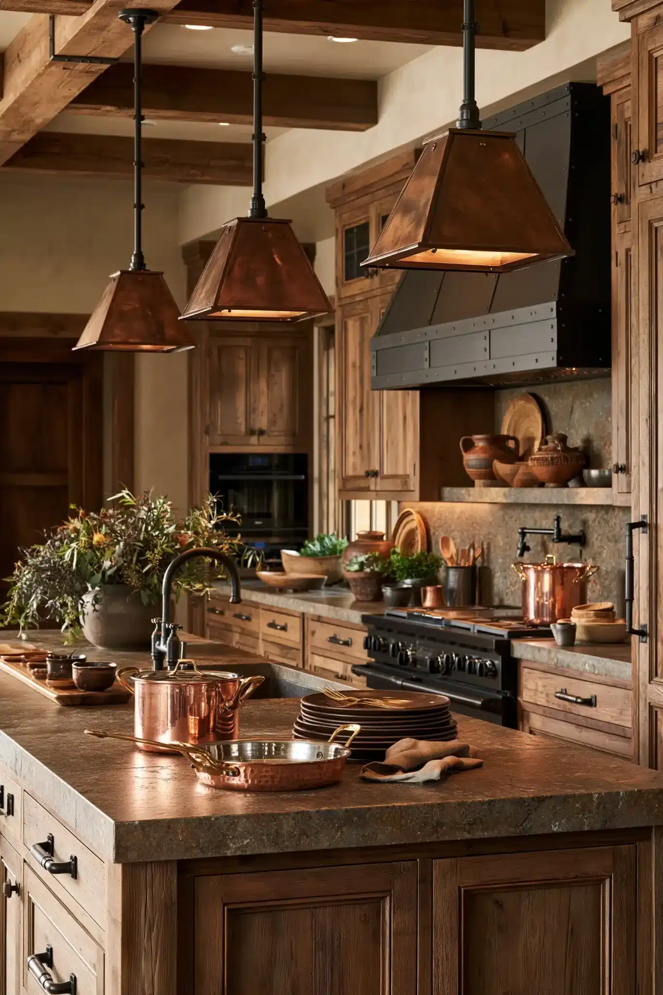 29 Western Style Home Decor Ideas with Real Weathered Wood 28