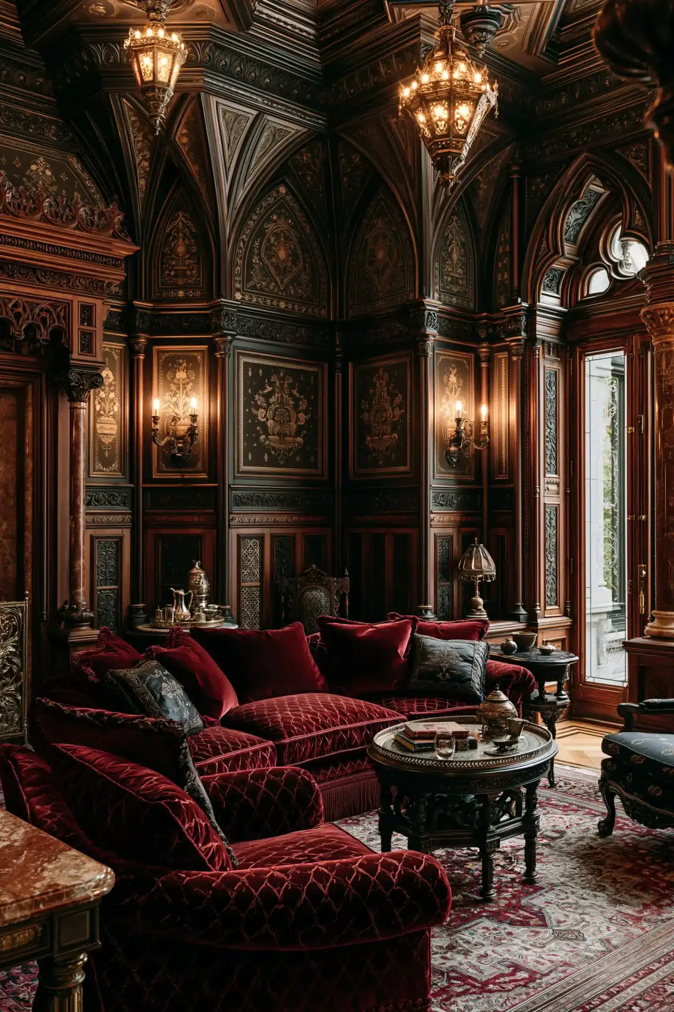29 Victorian Gothic Decor Ideas with Real Antique Charm 29