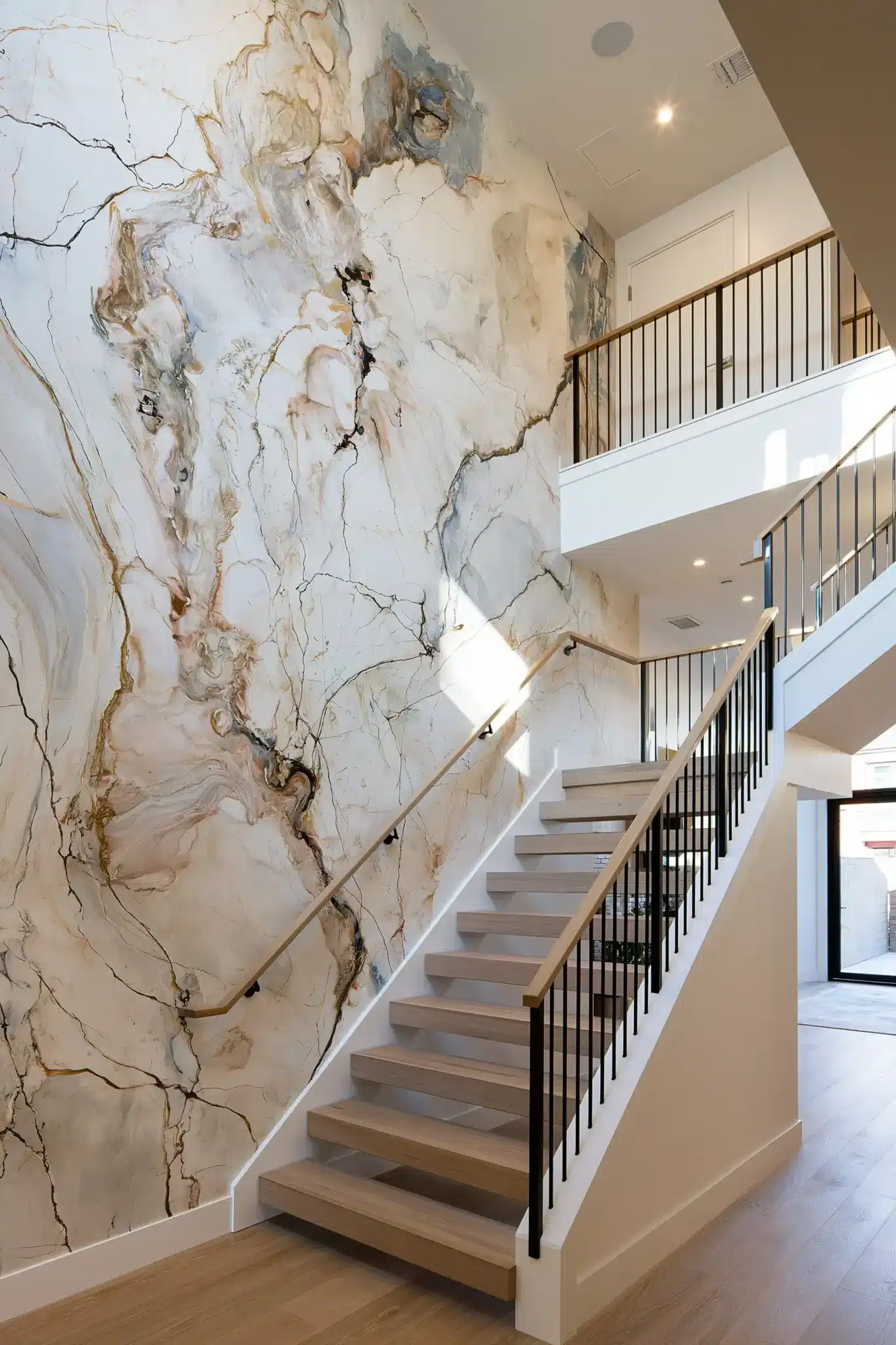 29 Staircase Wall Decor Ideas That Stop the Climb Feeling Bare 29