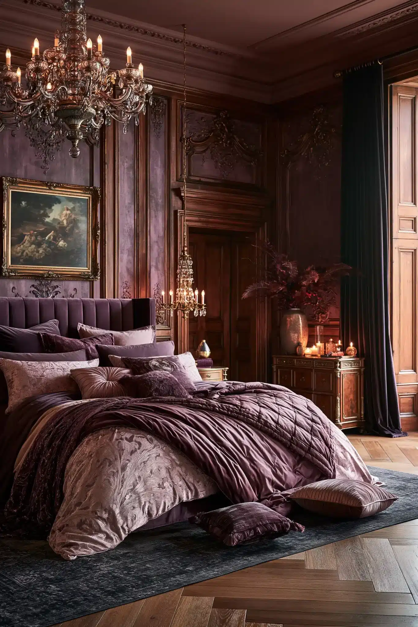 29 Purple Gothic Bedroom Ideas That Lean Into Deep Plum 29