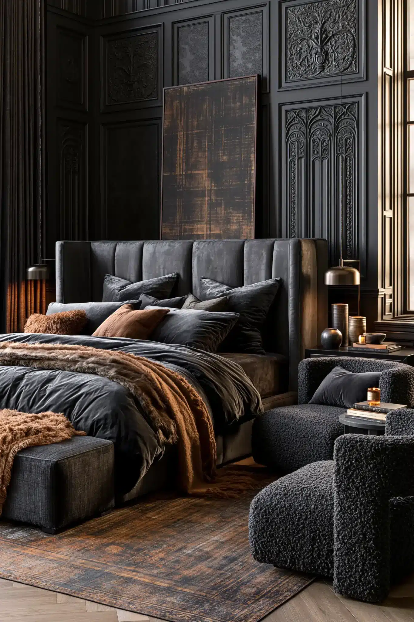 29 Gothic Bedroom Ideas That Lean Into the Dark Without Feeling Cold 29 Gothic Bedroom