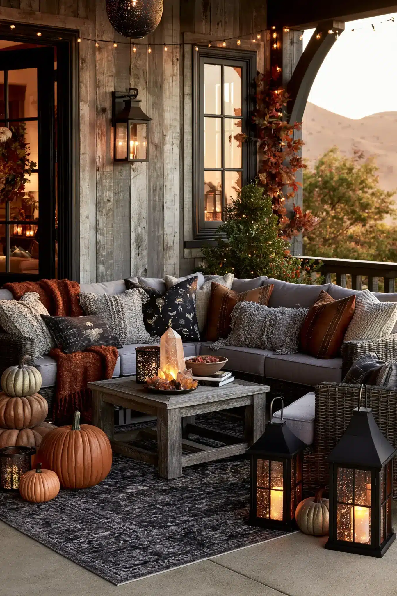 29 Halloween Porch Ideas That Look Good Before Dark 29