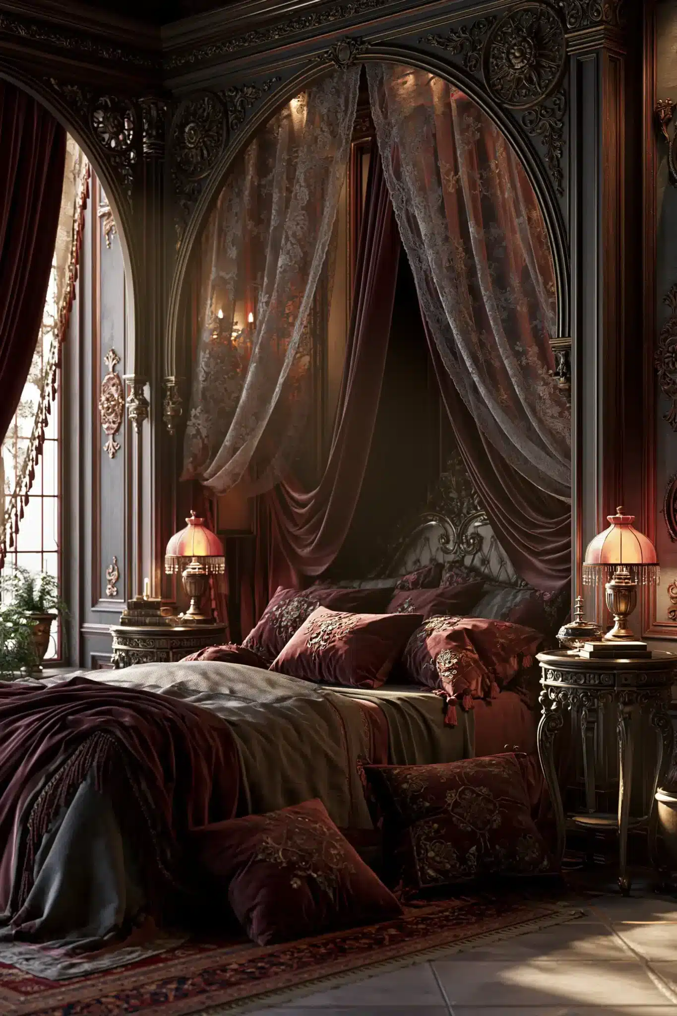 29 Victorian Gothic Decor Ideas with Real Antique Charm 7
