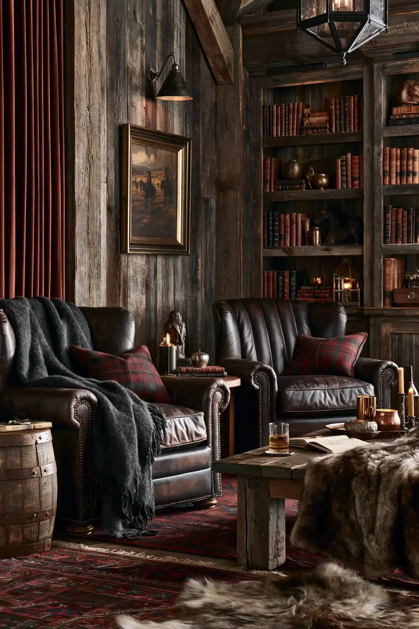 29 Western Gothic Decor Ideas That Mix Leather and Iron 7