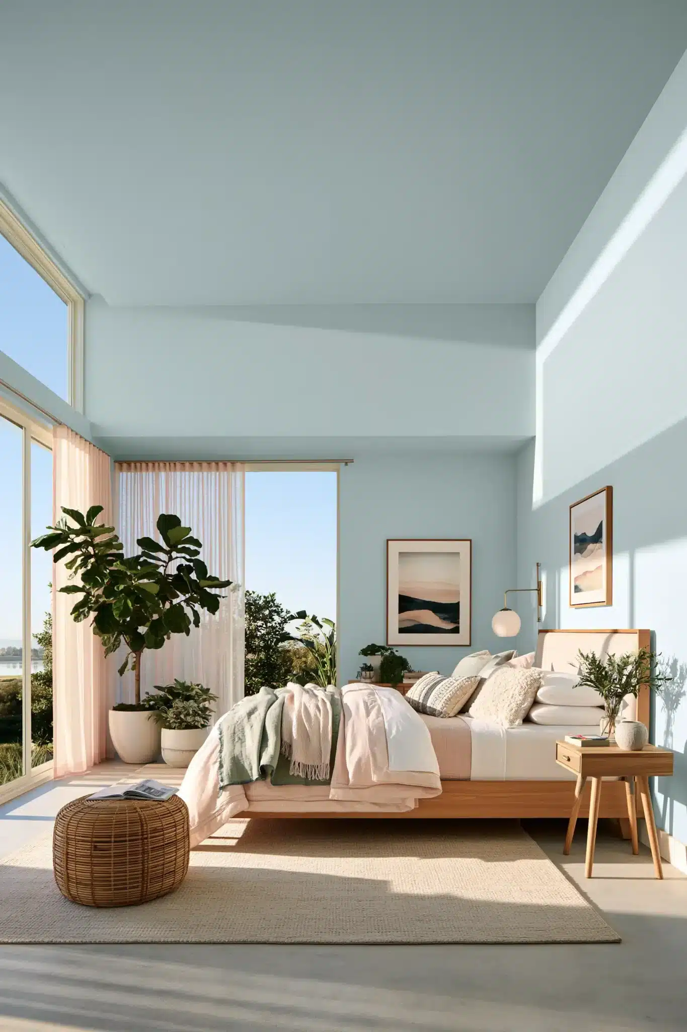 29 Light Blue and Pink Bedroom Ideas That Stay Grown-Up 8