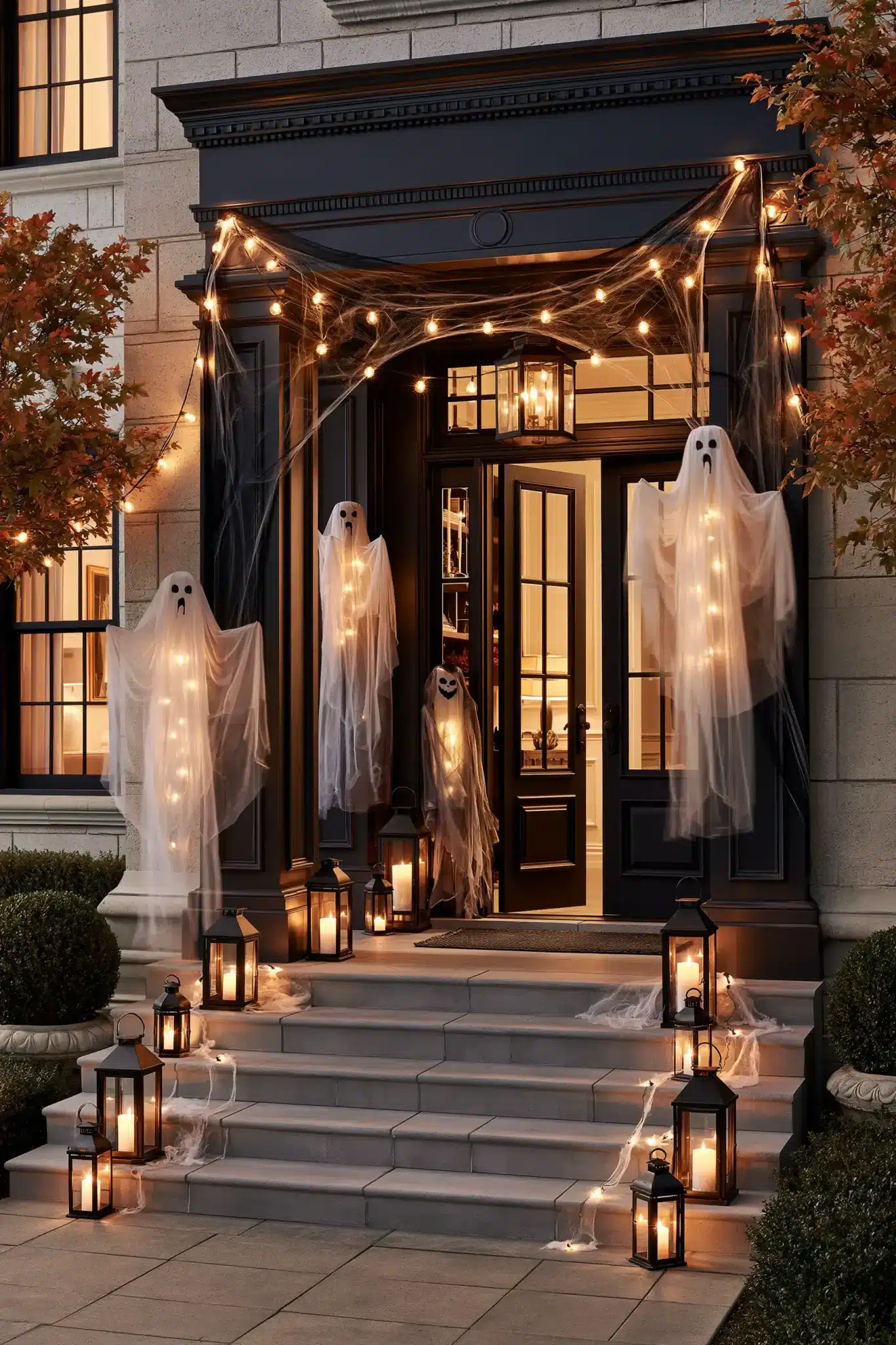 29 Halloween Porch Ideas That Look Good Before Dark 9