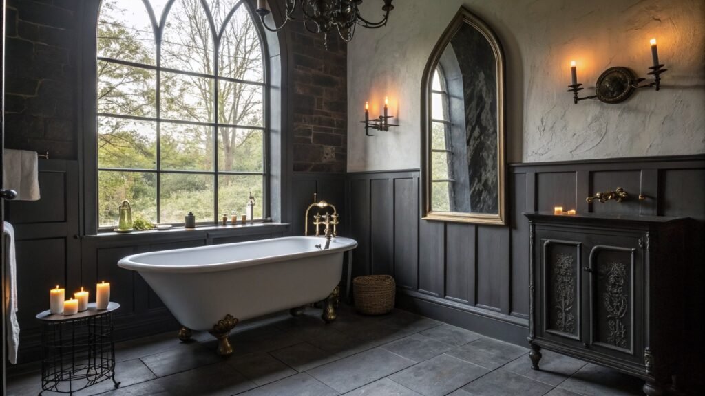 gothic bathroom