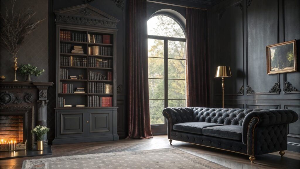 gothic living room