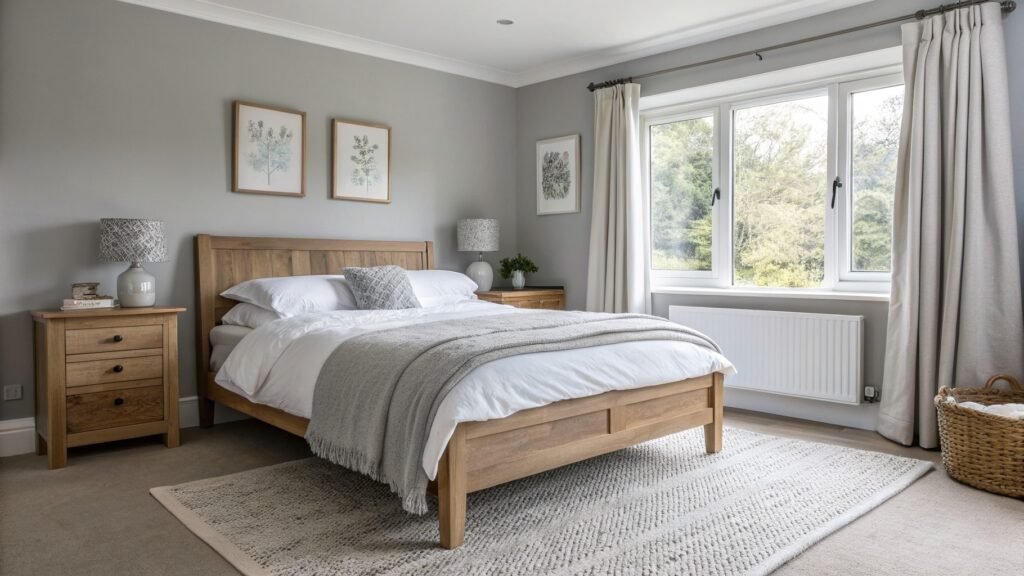 grey and white bedroom ideas