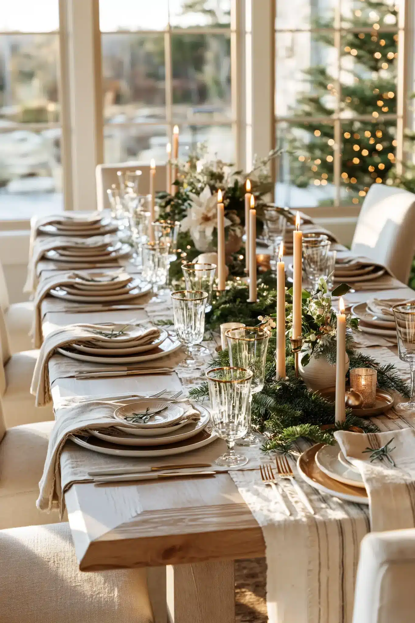 29 Christmas Table Decor Ideas for a Spread That Is Easy to Reset 1 christmas table decor