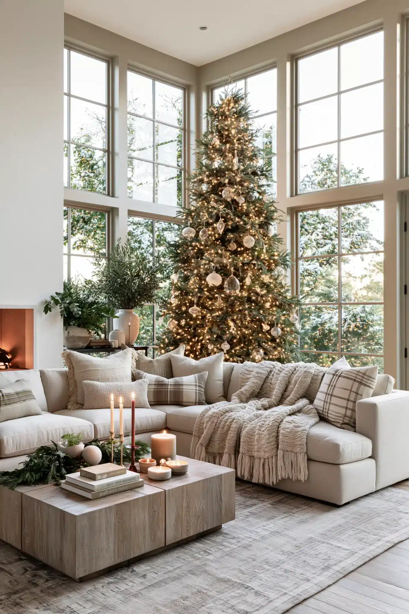 29 Simple Christmas Decor Ideas for a Home That Stays Uncluttered 1 simple christmas decor