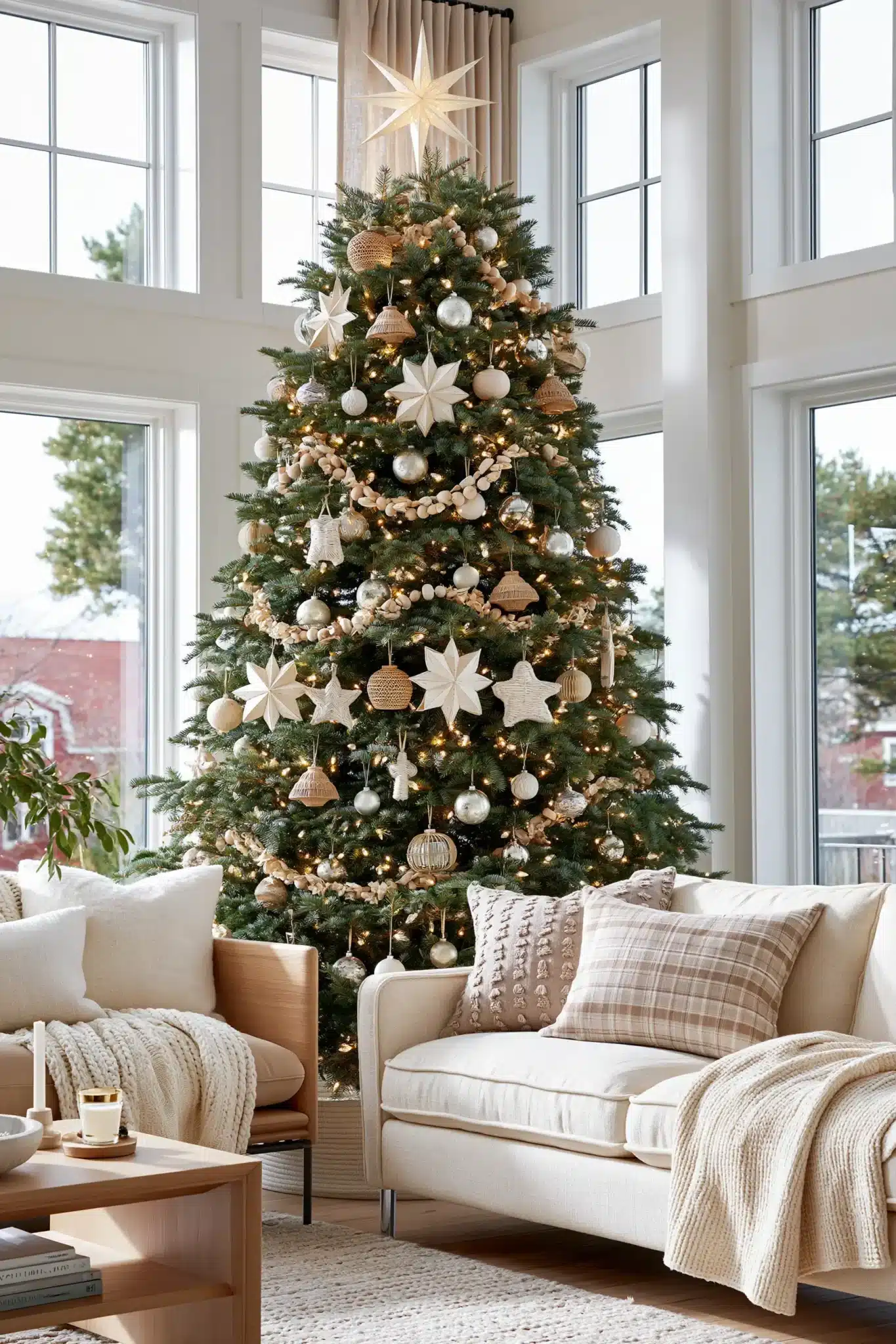 29 Christmas Tree Decor Ideas That Keep the Tree From Looking Busy 1 christmas tree decor ideas