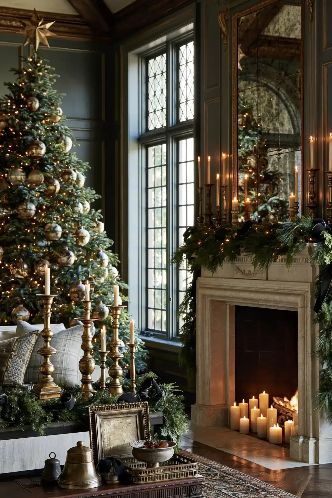 29 Moody Christmas Decor Ideas for a Season That Feels Calm 10 moody christmas decor