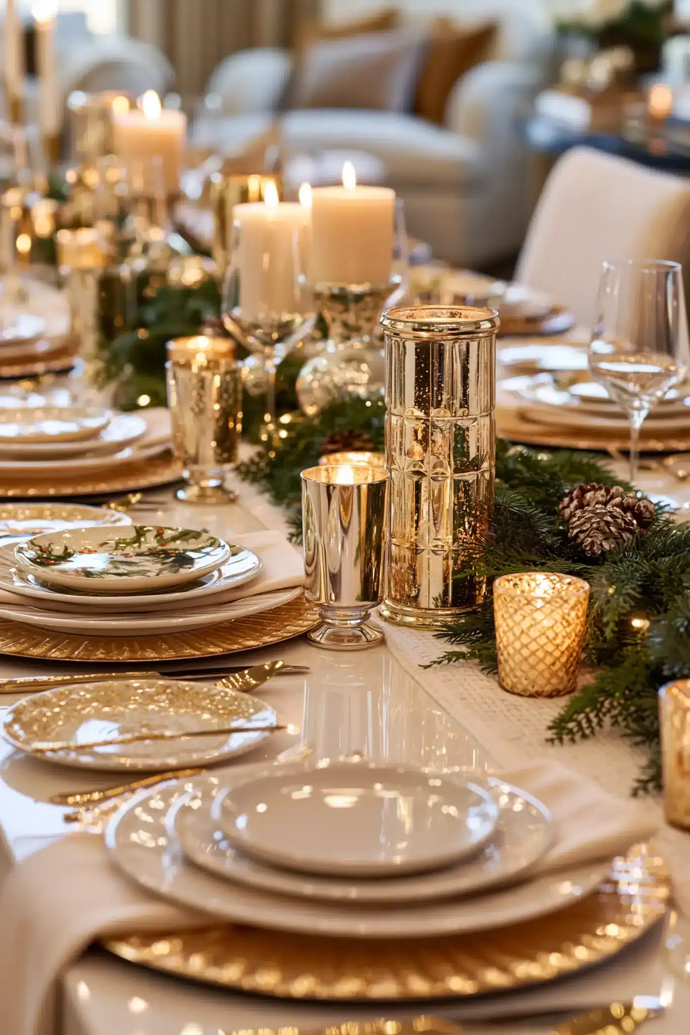 29 Christmas Table Decor Ideas for a Spread That Is Easy to Reset 10 christmas table decor