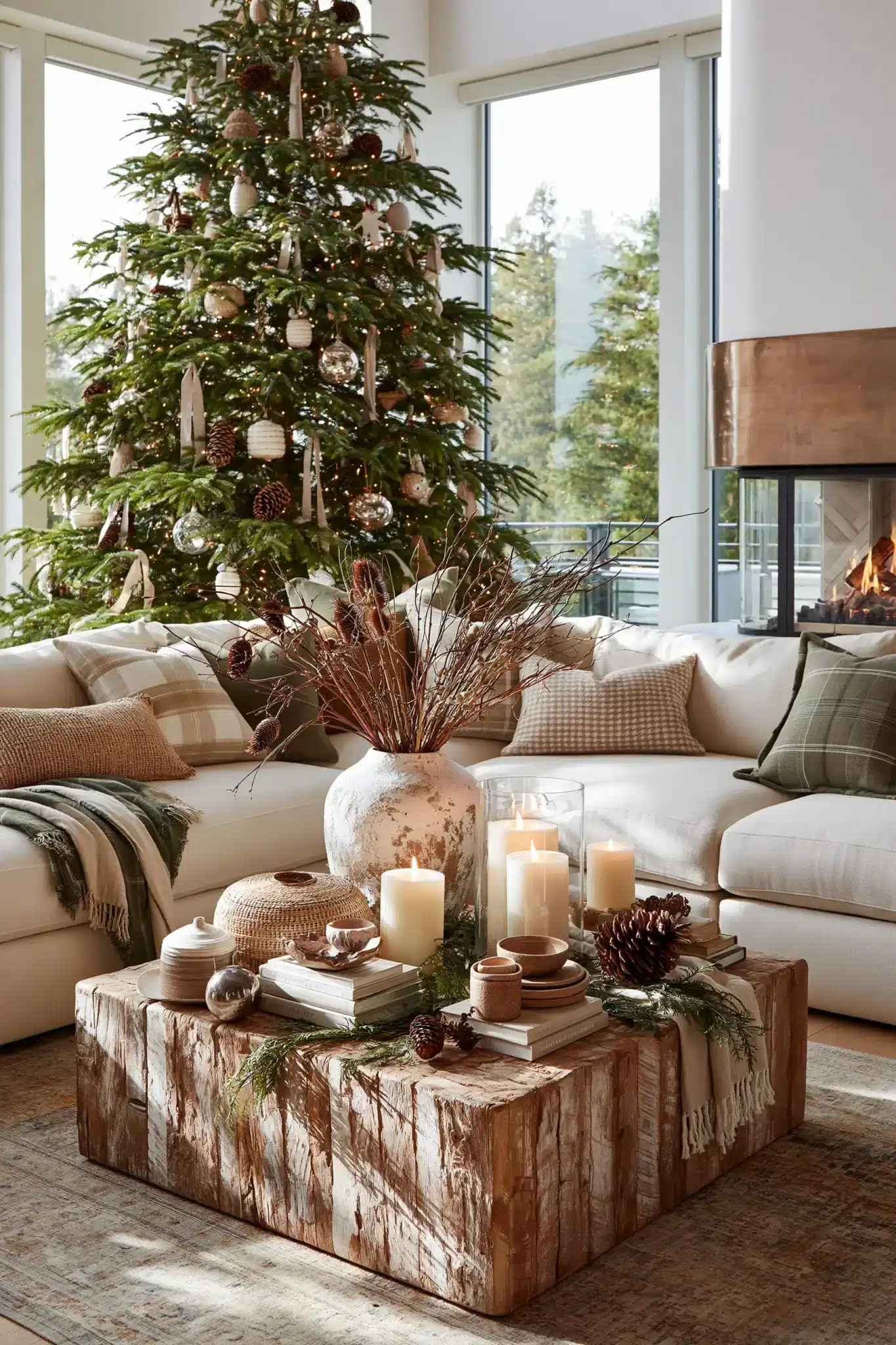 29 Modern Christmas Decor Ideas for a Home With Clean Lines 10 modern christmas decor
