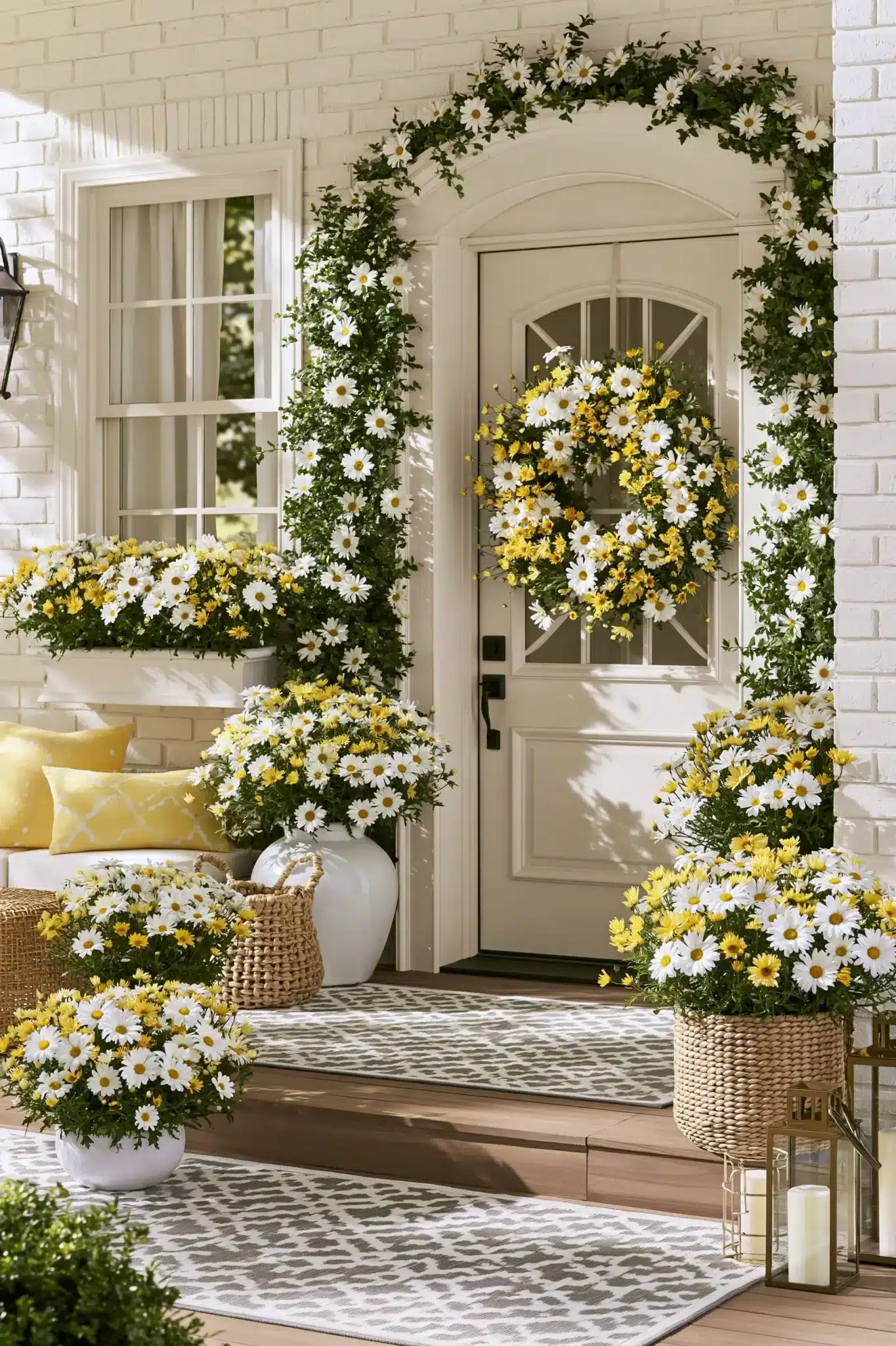 29 Spring Front Porch Decor Ideas for a Door That Says Welcome 11 spring front porch decor