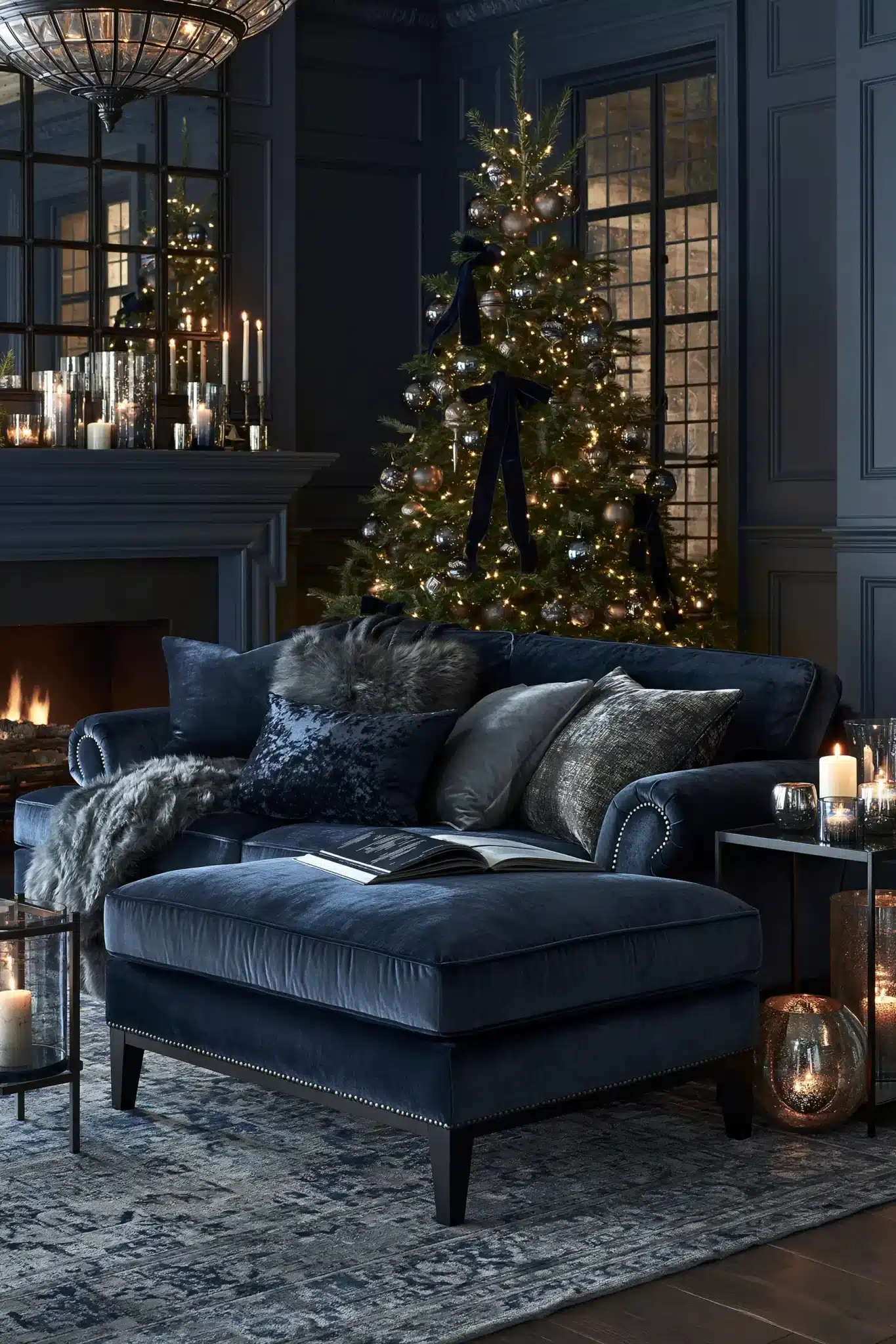 29 Moody Christmas Decor Ideas for a Season That Feels Calm 11 moody christmas decor