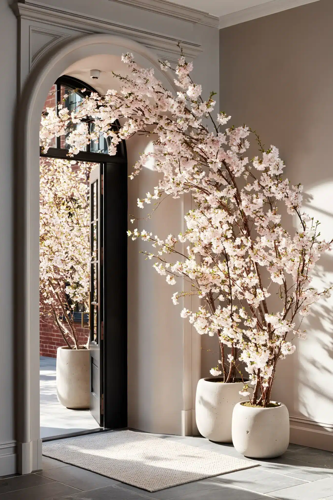 29 Spring Front Door Decor Ideas for an Entrance That Feels Fresh 11 spring front door decor