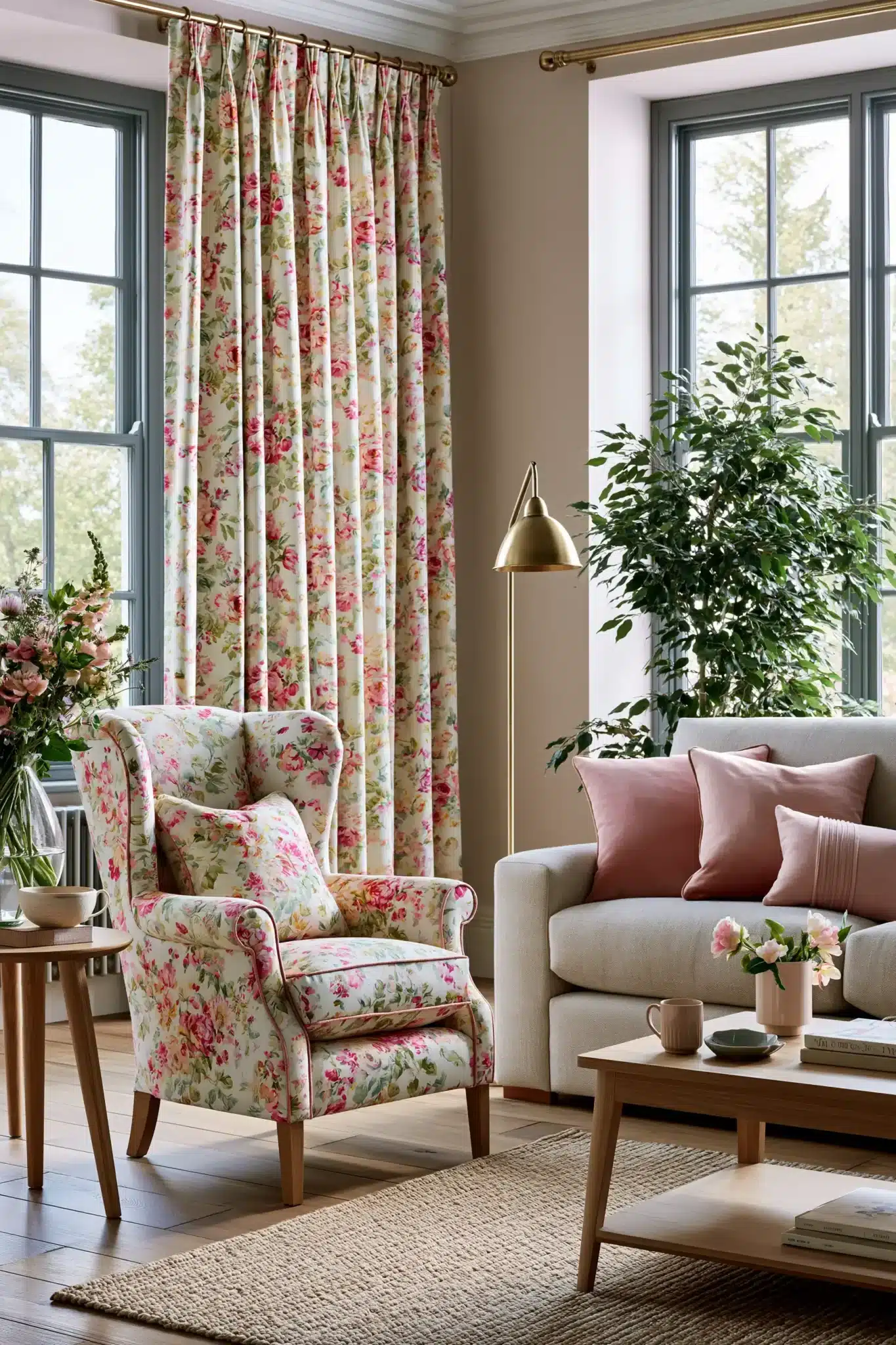29 Spring Living Room Decor Ideas for a Space That Breathes Again 11 spring living room decor