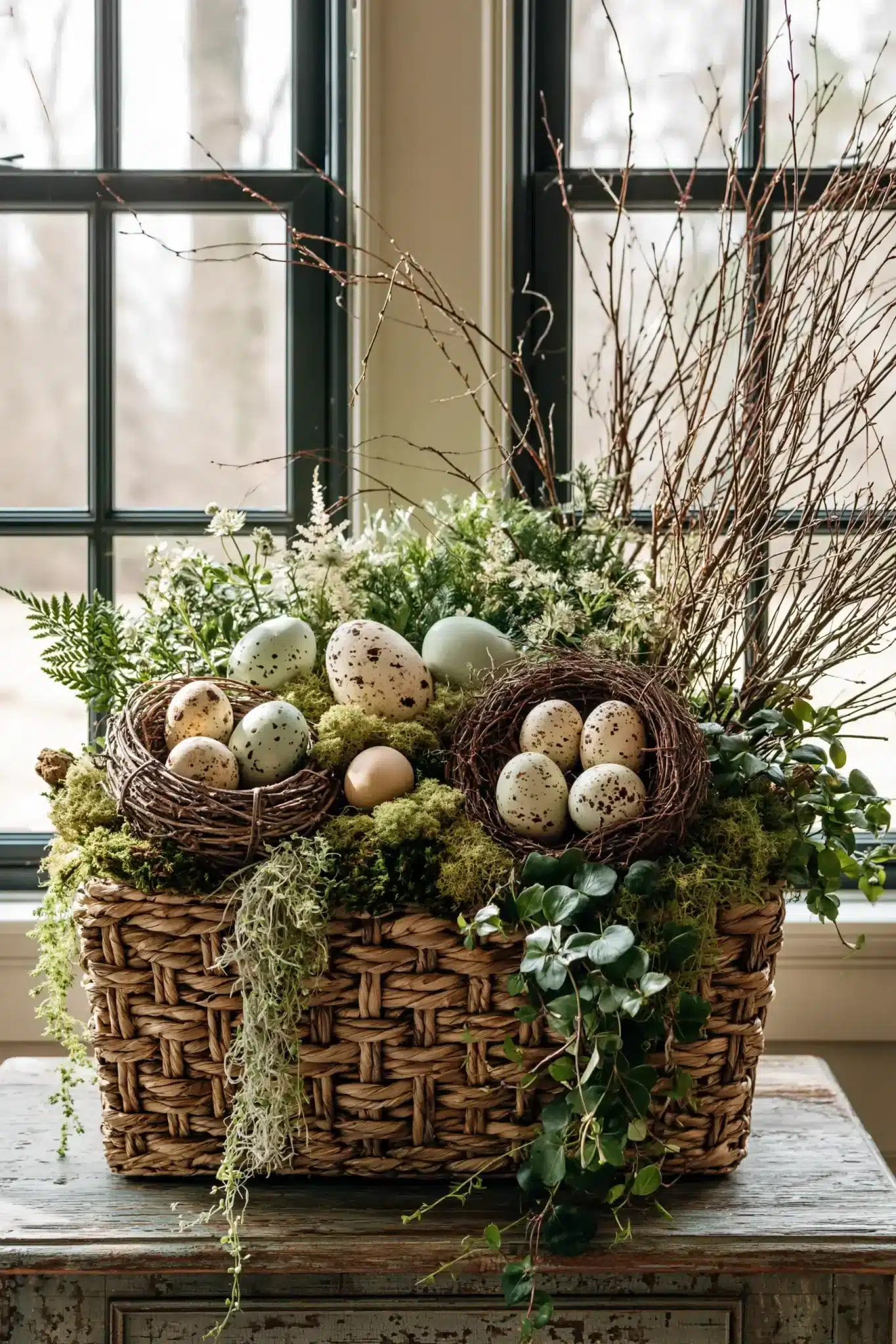 29 Spring Easter Decor Ideas That Keep the Table Simple 11 spring easter decor