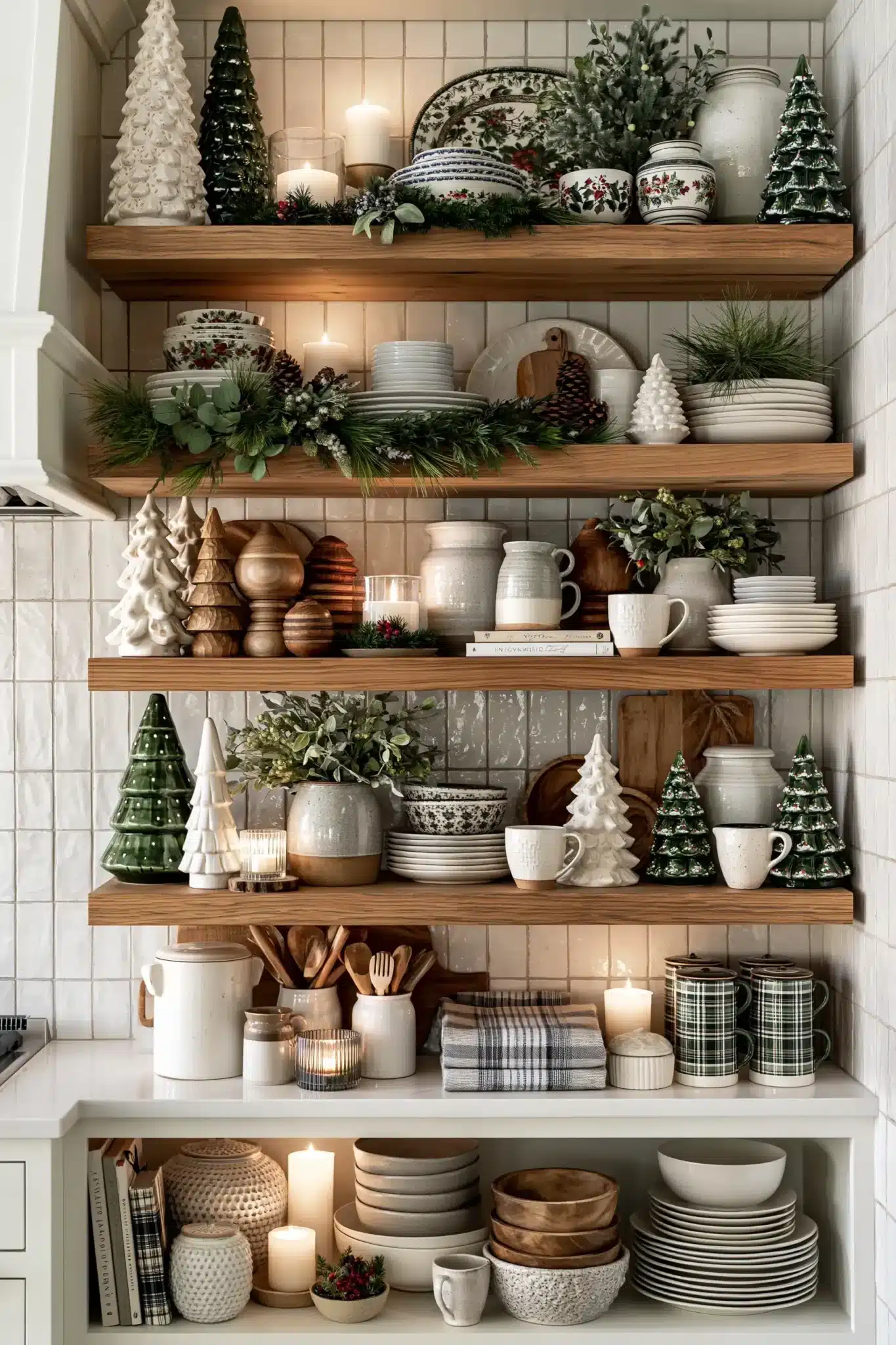 29 Christmas Kitchen Decor Ideas for a Room You Actually Cook In 11 christmas kitchen decor