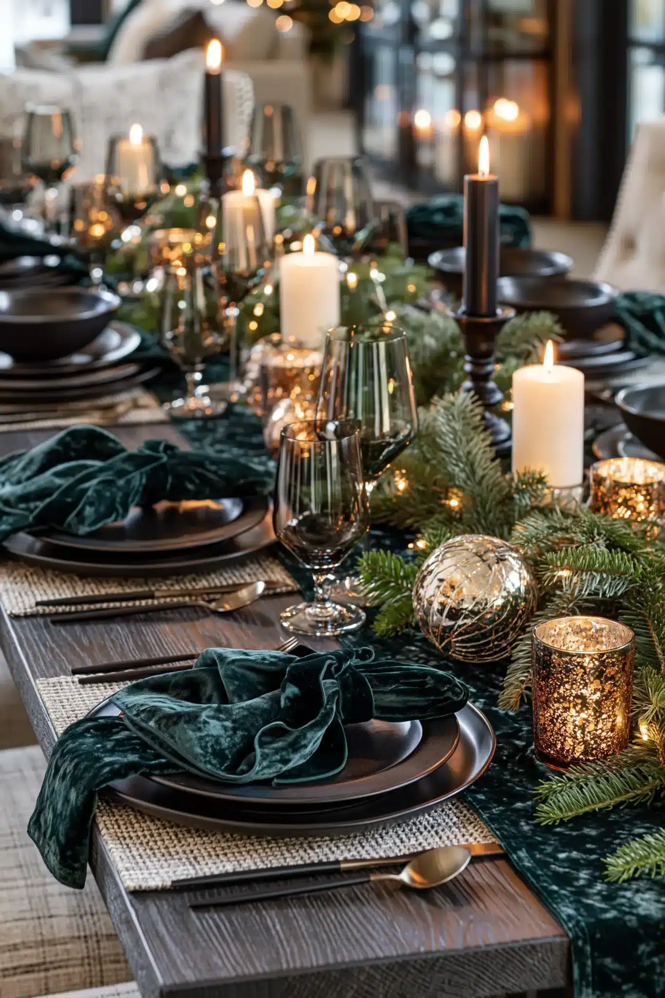 29 Christmas Table Decor Ideas for a Spread That Is Easy to Reset 11 christmas table decor