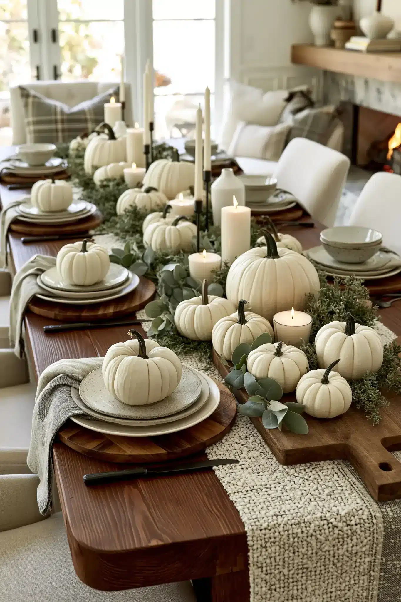 29 Simple Thanksgiving Table Decor Ideas for a Climb That Feels Calm 11 simple thanksgiving table decor