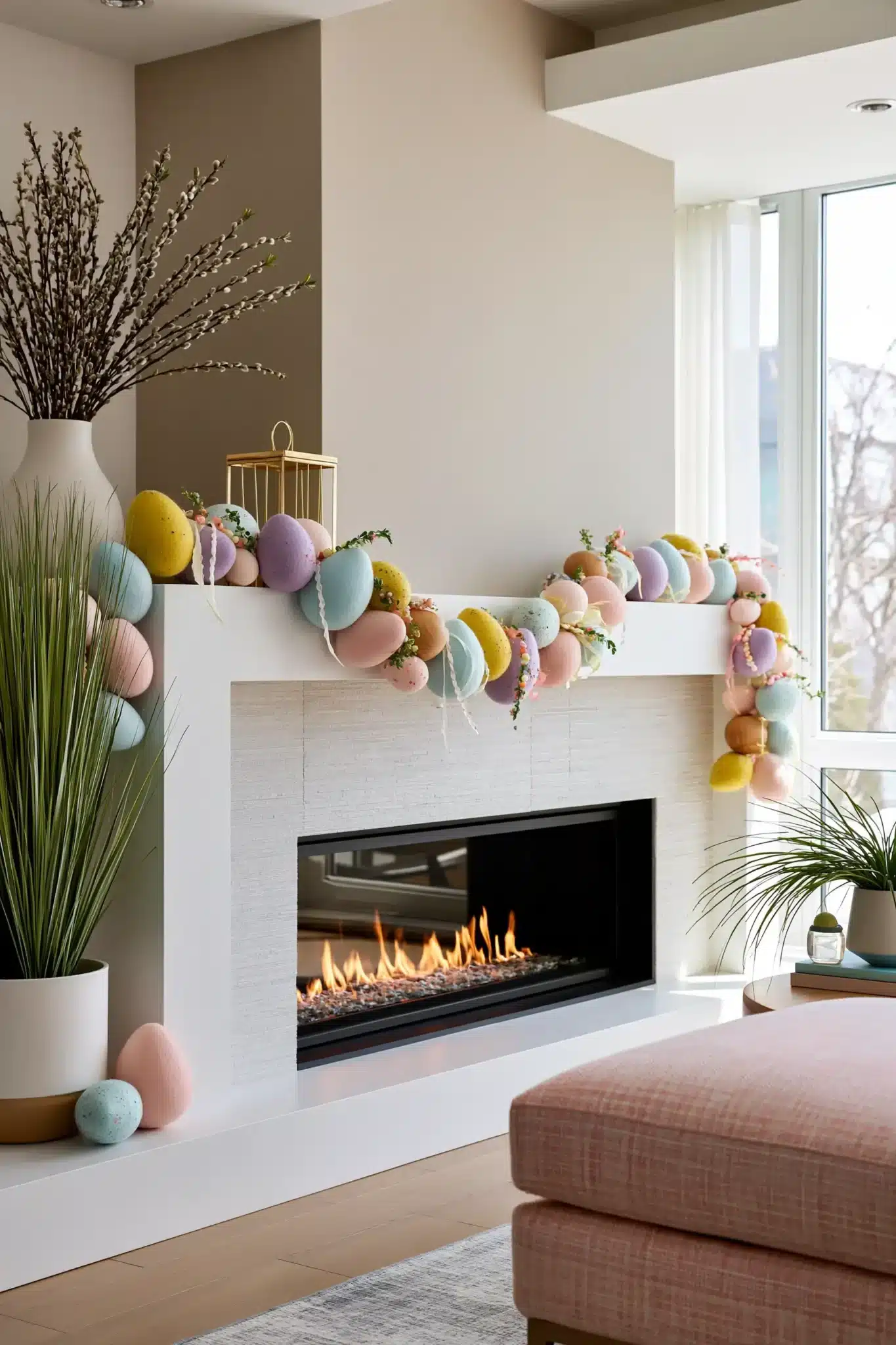 29 Spring Easter Decor Ideas That Keep the Table Simple 12 spring easter decor