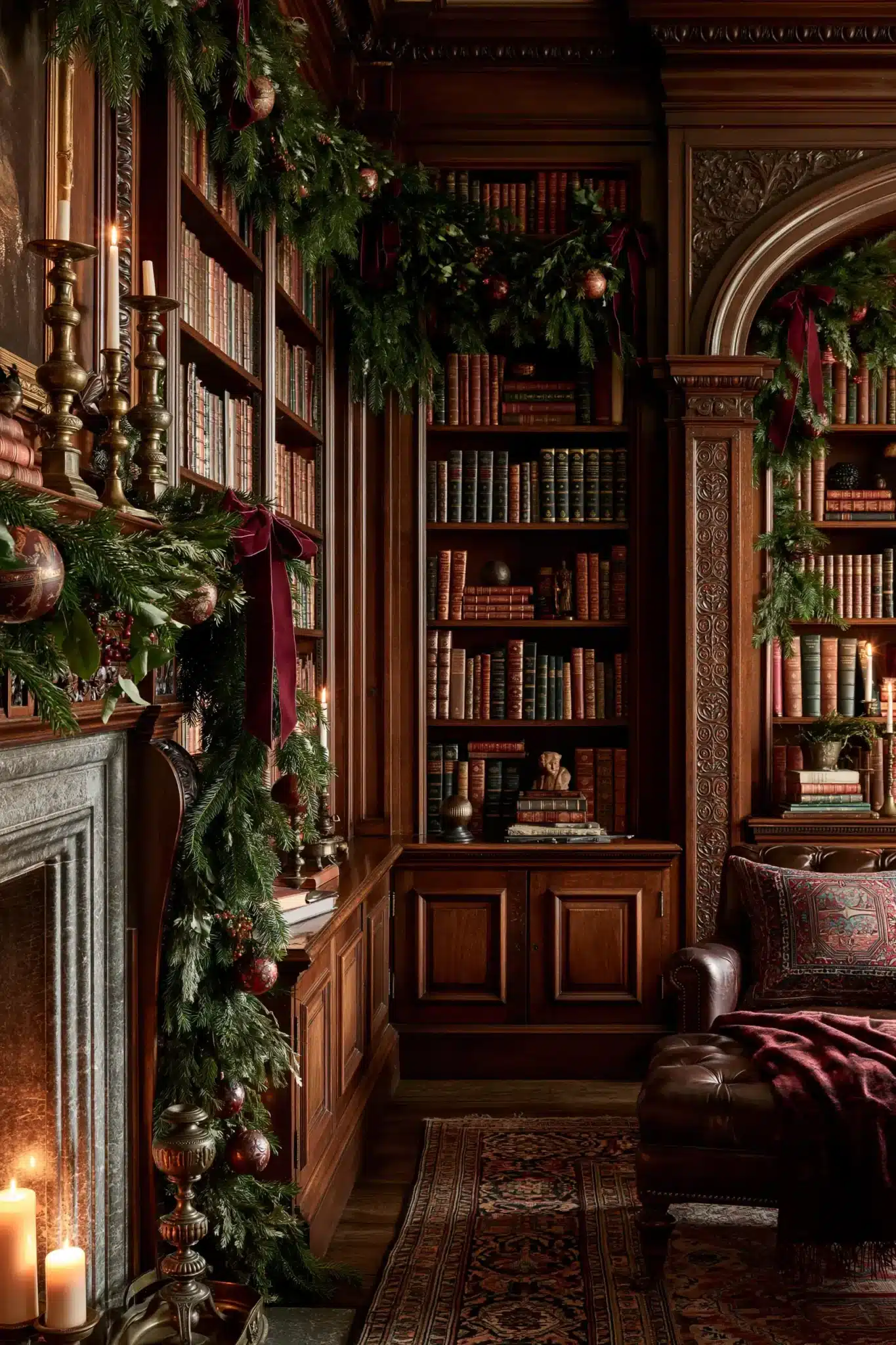 29 Moody Christmas Decor Ideas for a Season That Feels Calm 12 moody christmas decor