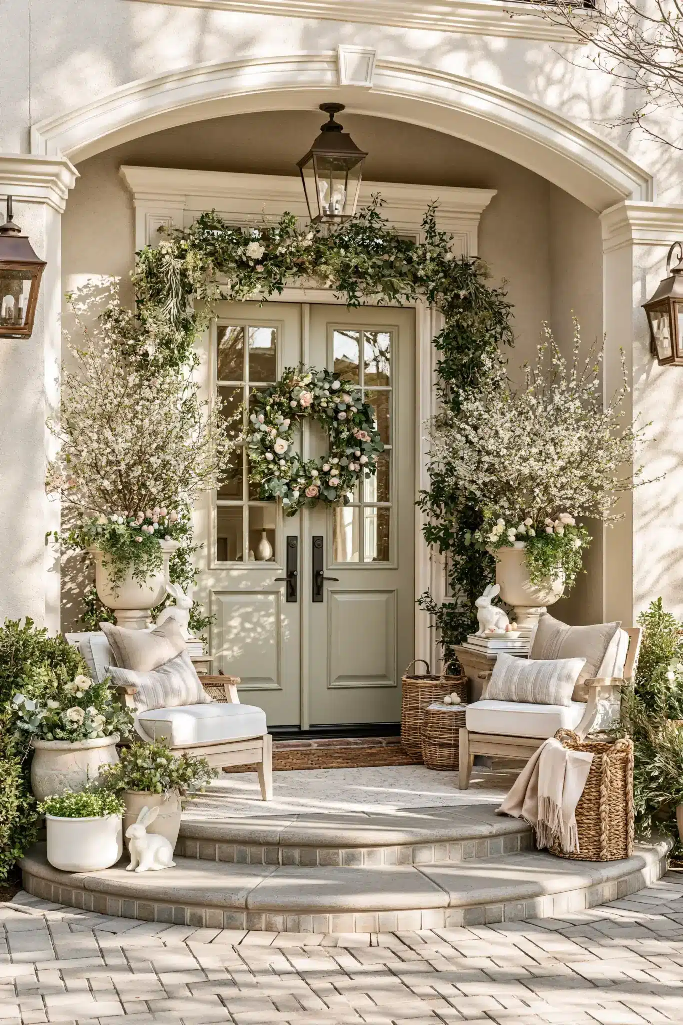 29 Spring Front Porch Decor Ideas for a Door That Says Welcome 12 spring front porch decor