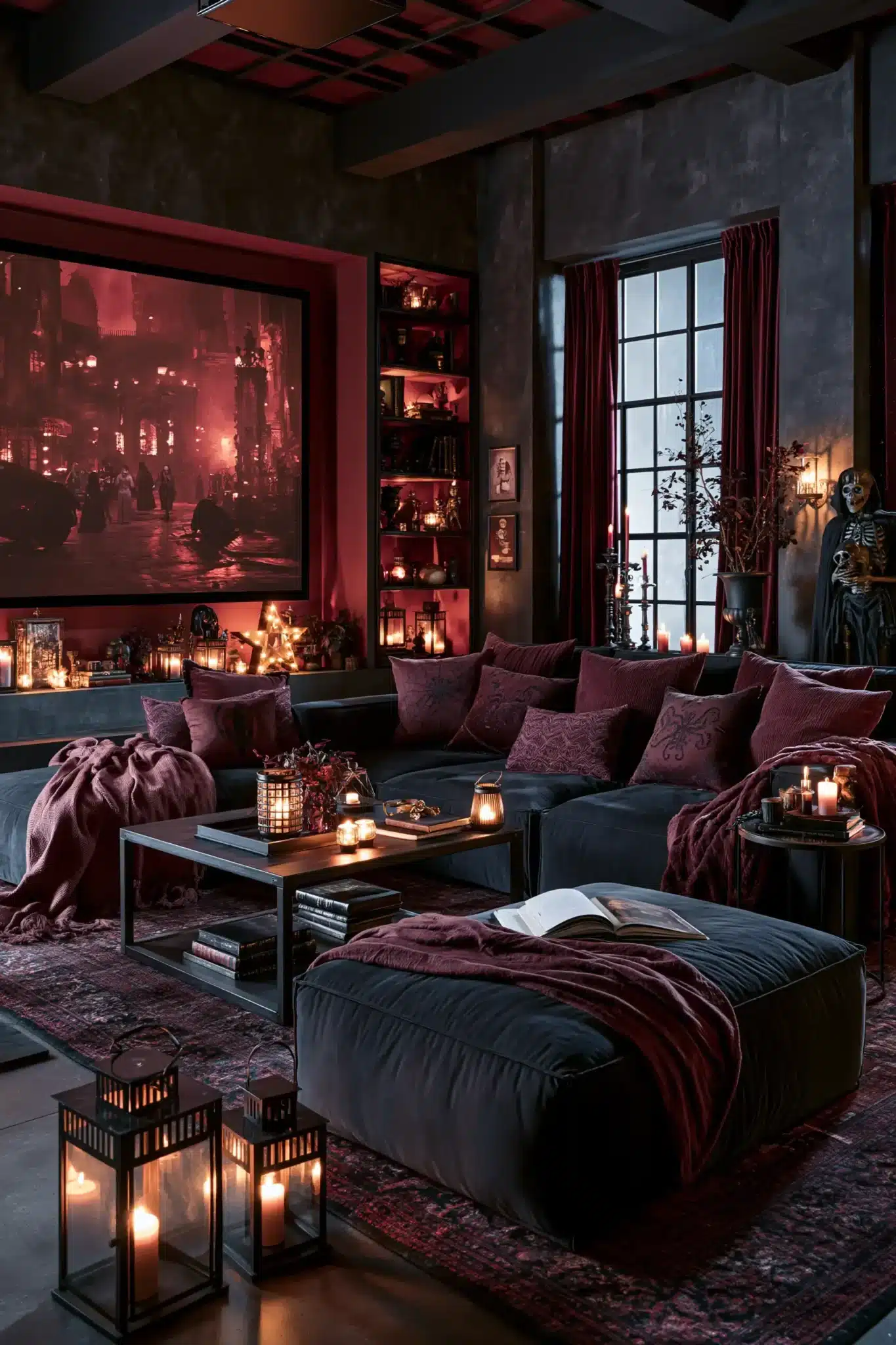 29 Halloween Room Decor Ideas for a Space That Stays Cozy, Not Creepy 12 halloween room decor