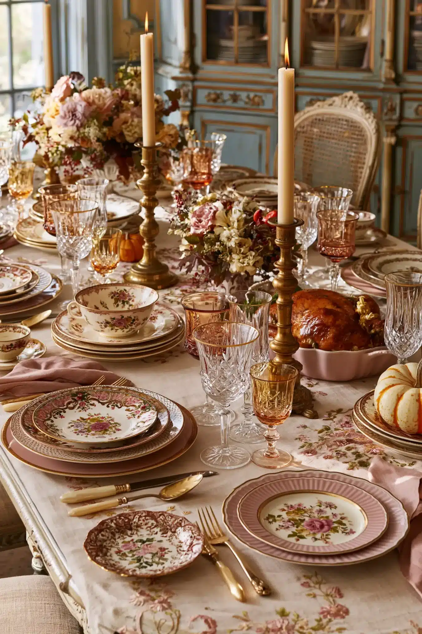 29 Thanksgiving Table Decor Ideas for a Centerpiece That Leaves Room for Plates 12 thanksgiving table decor ideas