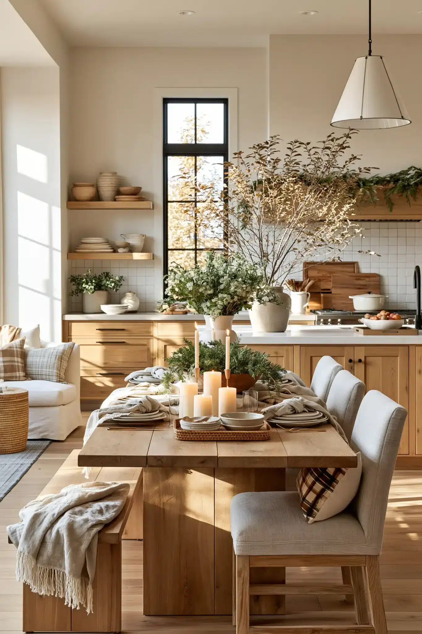 29 Christmas Kitchen Decor Ideas for a Room You Actually Cook In 12 christmas kitchen decor