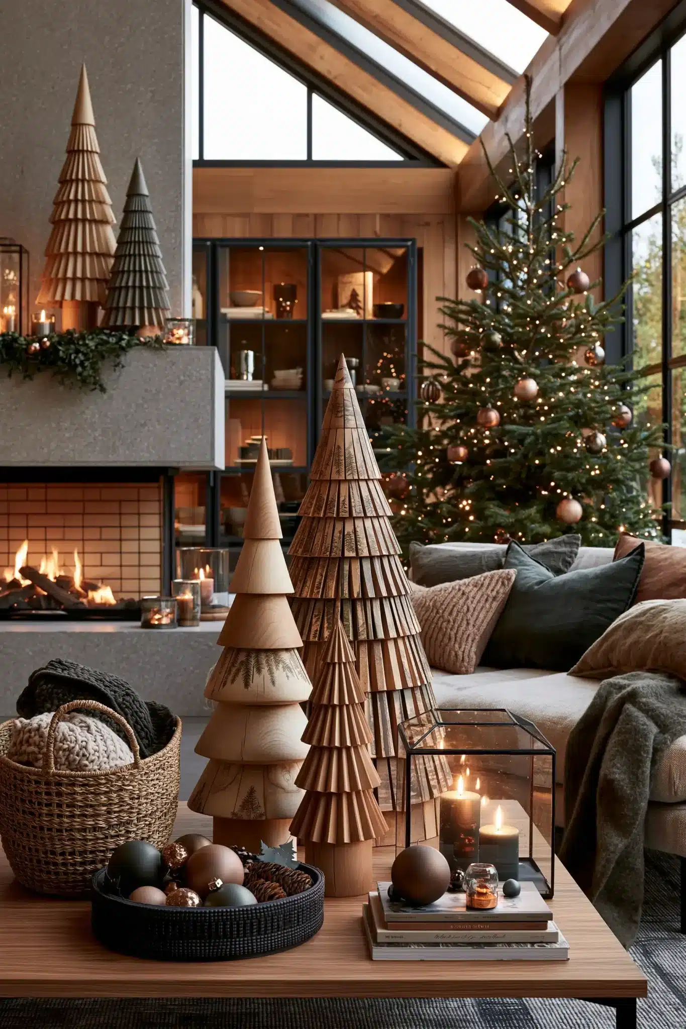 29 Modern Christmas Decor Ideas for a Home With Clean Lines 13 modern christmas decor