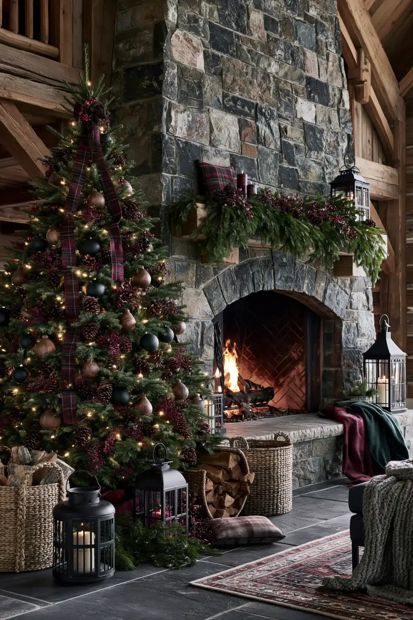 29 Moody Christmas Decor Ideas for a Season That Feels Calm 13 moody christmas decor