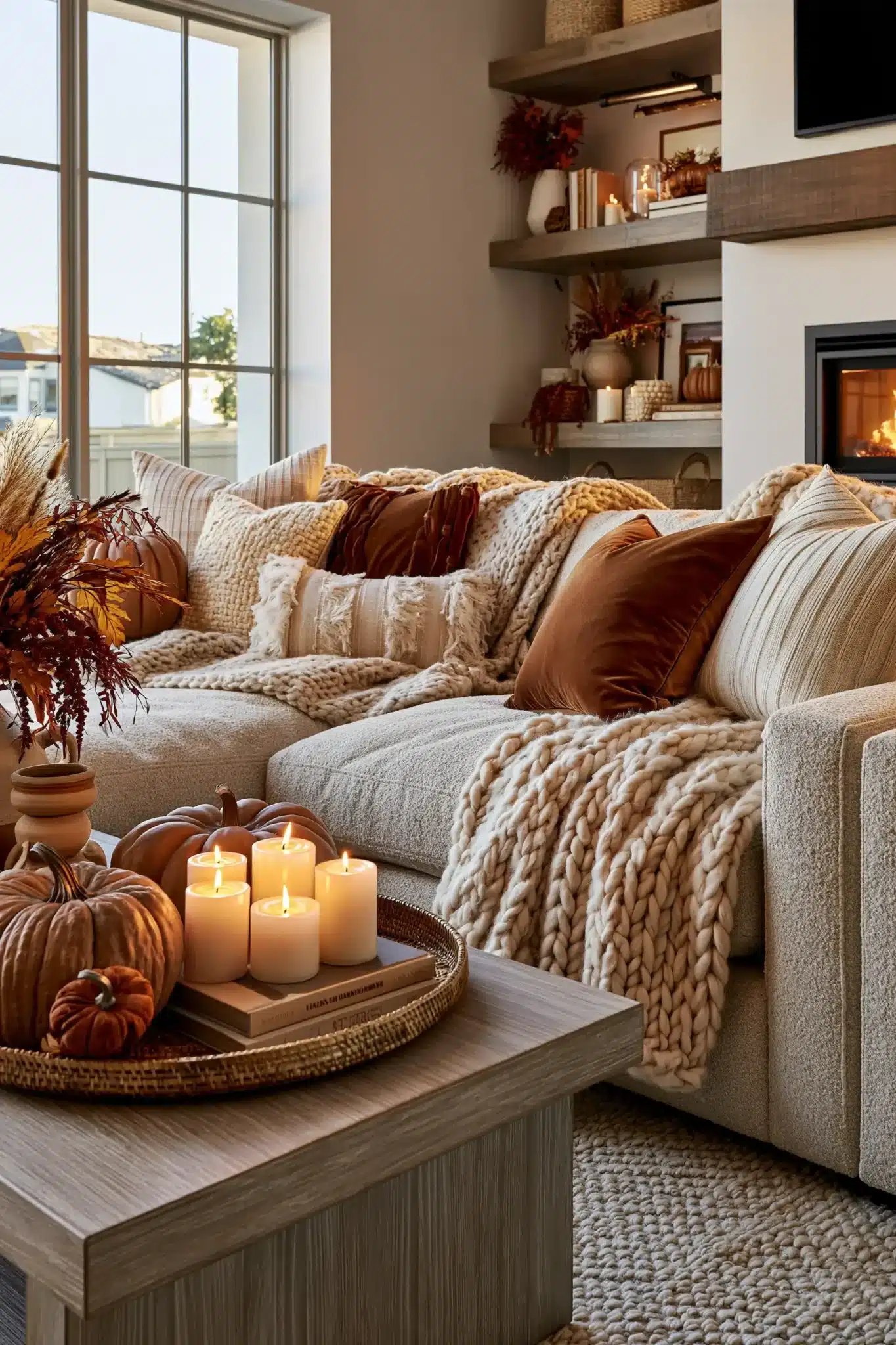 29 Fall Halloween Decor Ideas for a Season That Blends Both Holidays 13 fall halloween decor