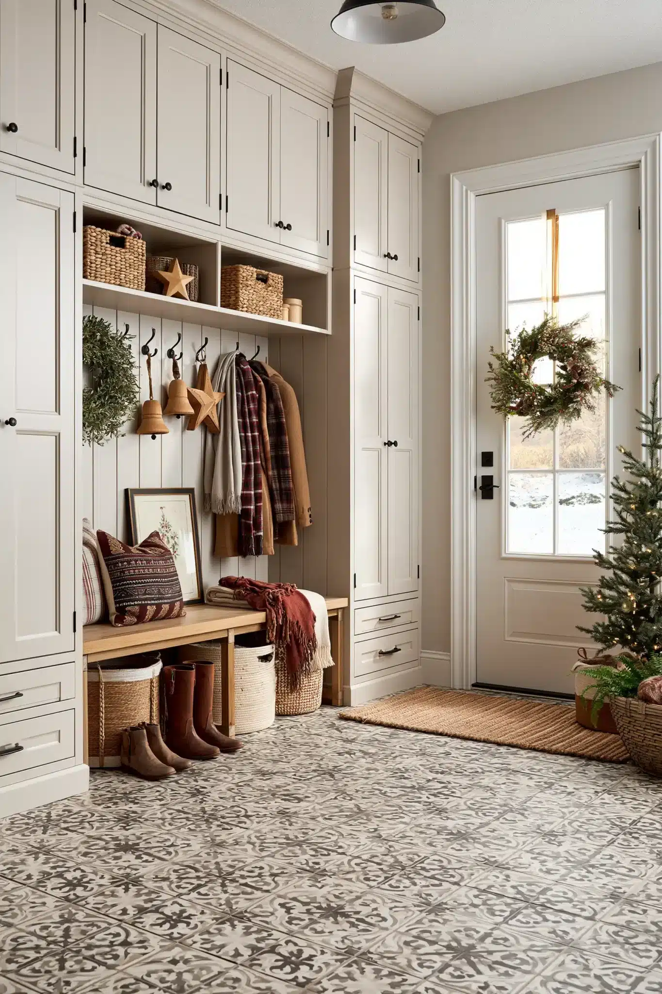 29 Boho Christmas Decor Ideas for a Tree That Feels Handmade 14 boho christmas decor