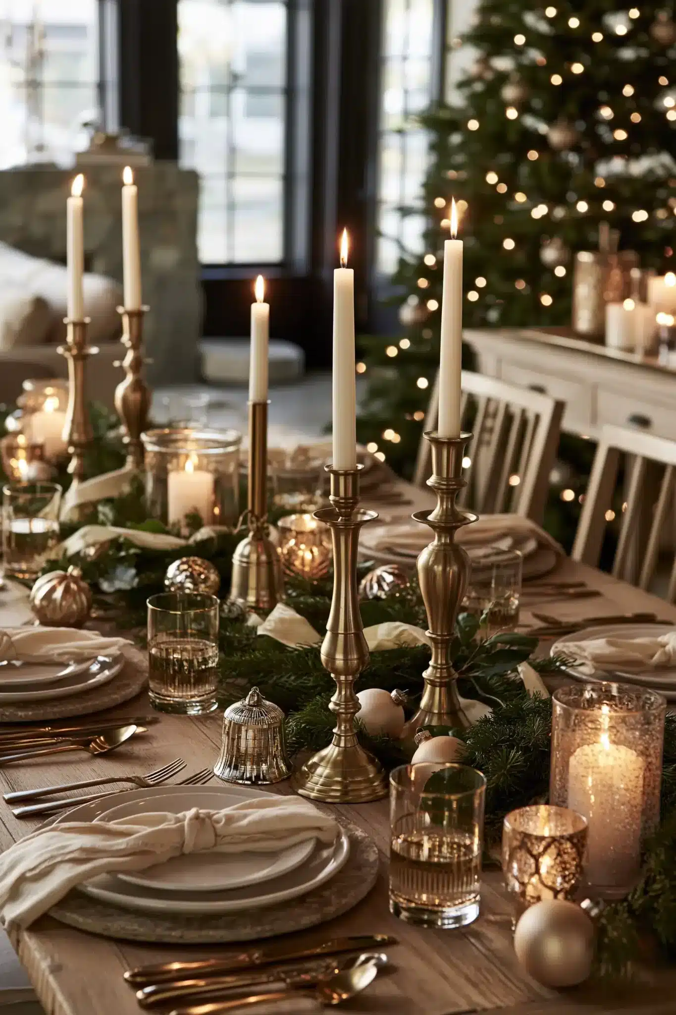 29 Modern Christmas Decor Ideas for a Home With Clean Lines 14 modern christmas decor