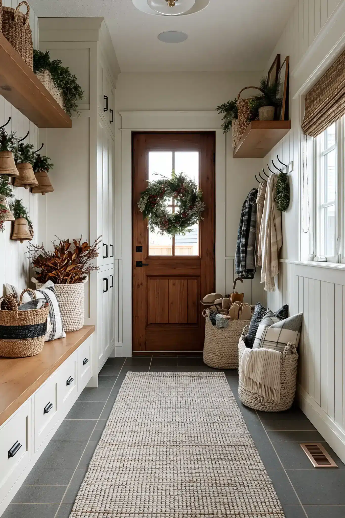 29 Neutral Christmas Decor Ideas for a Room That Stays Calm 14 neutral christmas decor
