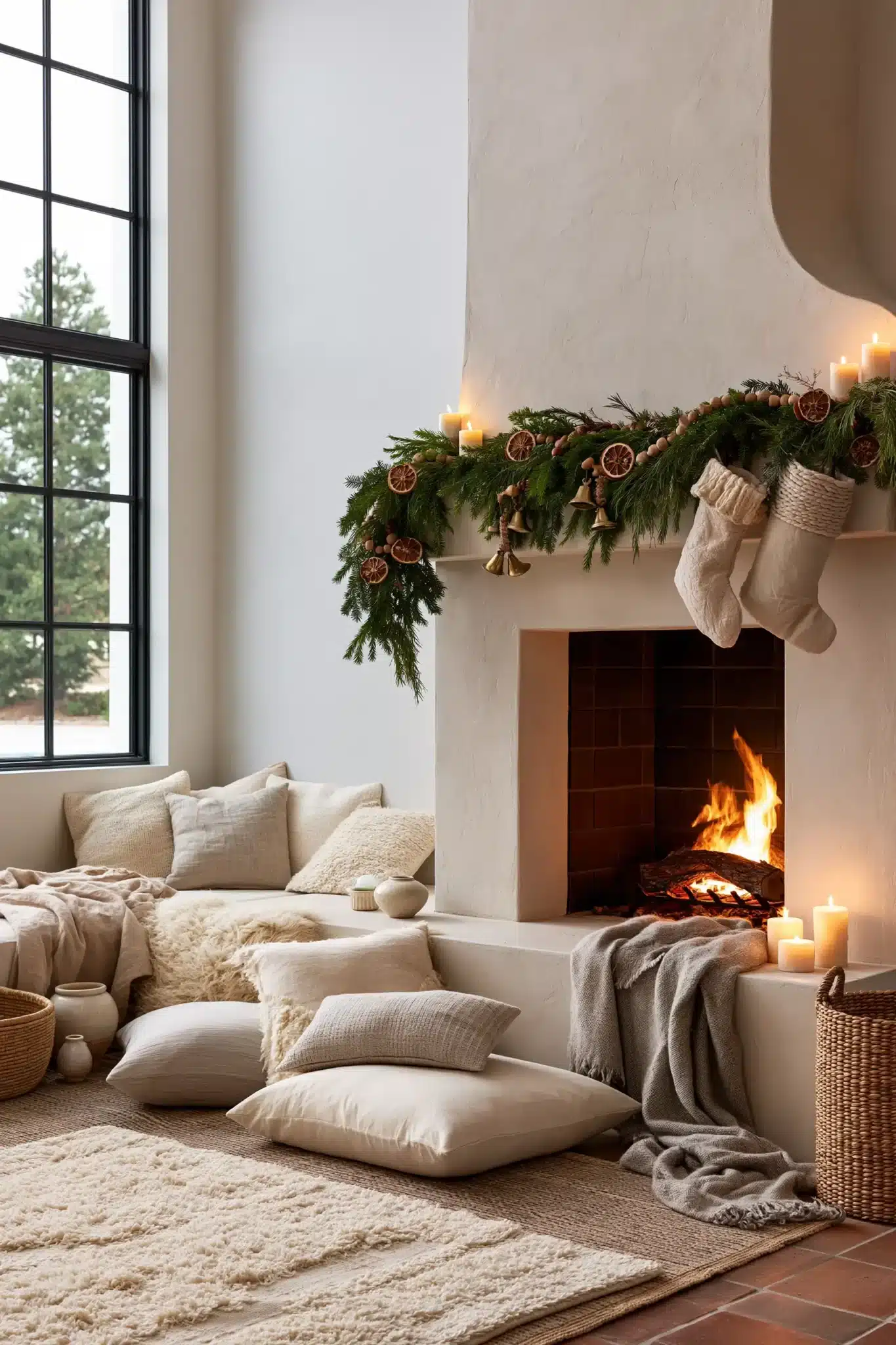 29 Boho Christmas Decor Ideas for a Tree That Feels Handmade 15 boho christmas decor