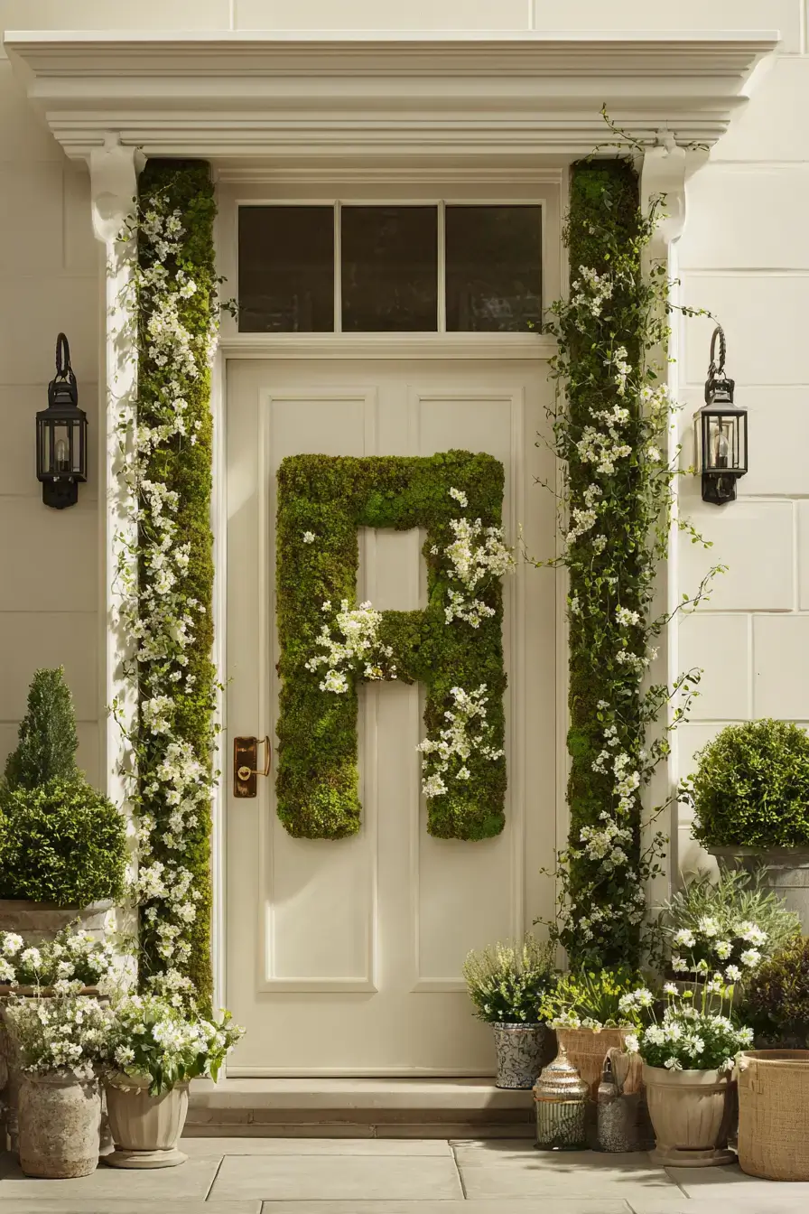 29 Spring Front Door Decor Ideas for an Entrance That Feels Fresh 15 spring front door decor