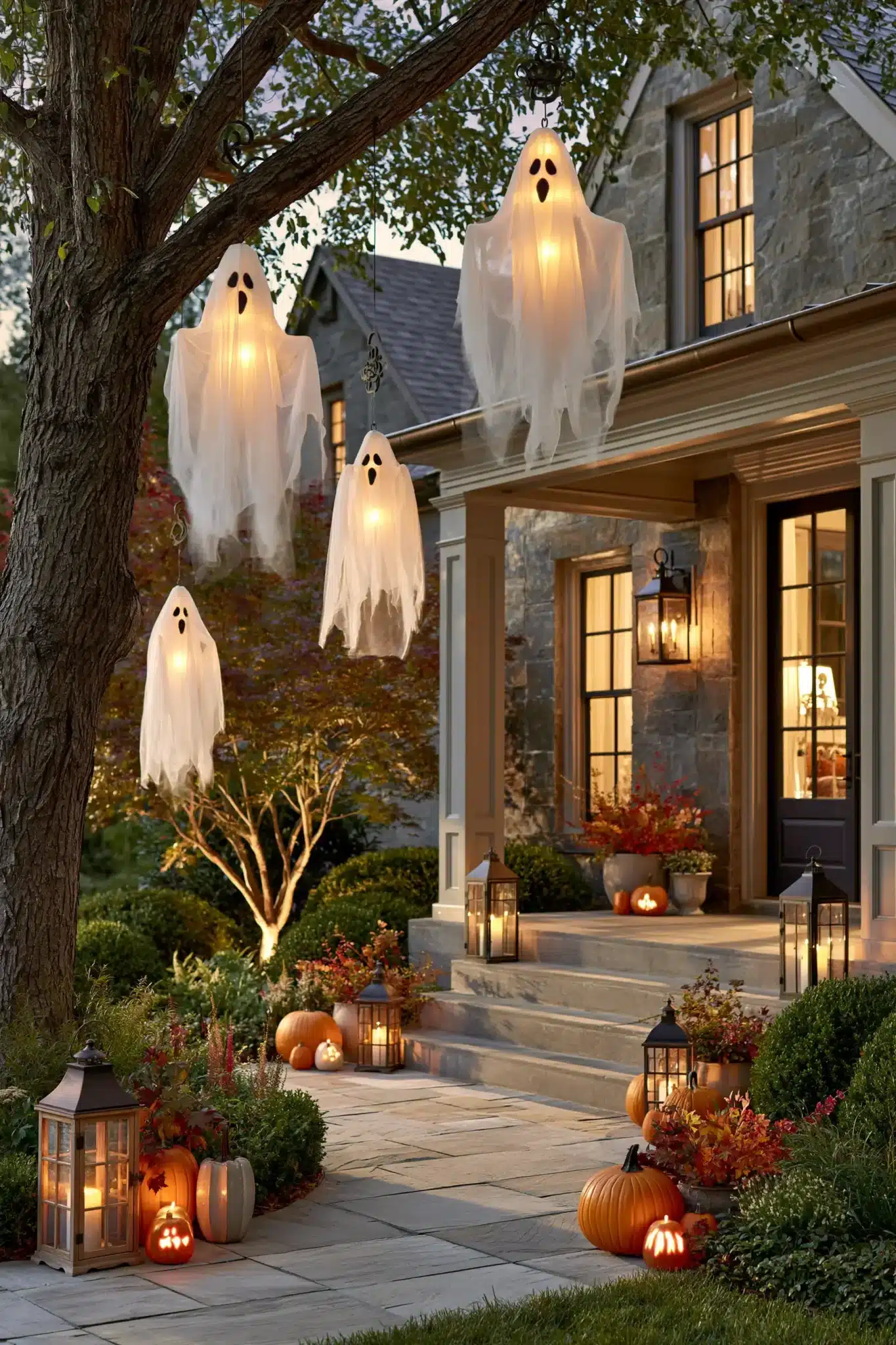 29 Outdoor Halloween Decor Ideas for a Porch That Welcomes, Not Warns 15 outdoor halloween decor